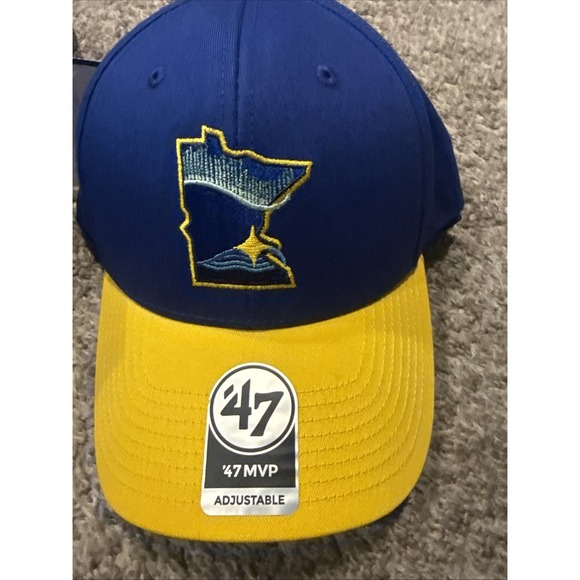 ’47 Other - NWS Minnesota Twins City Connect '47 MVP Snapback Hat MLB